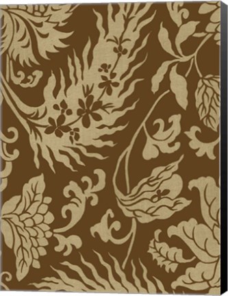 Framed Japanese Patterns III Print