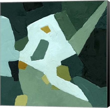 Framed Palette Abstract I Print