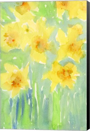 Framed Daffodils II Print