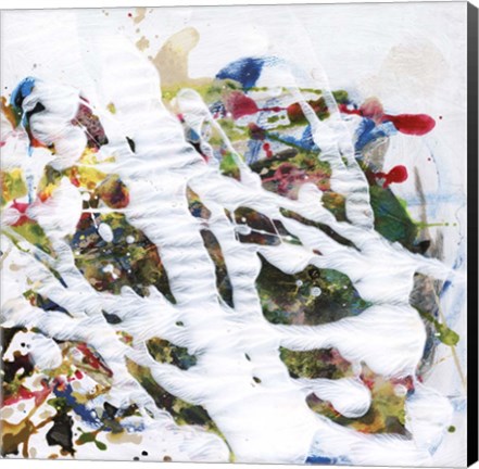 Framed Pollock&#39;s Party I Print