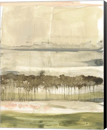 Framed Umber Canopy II Print