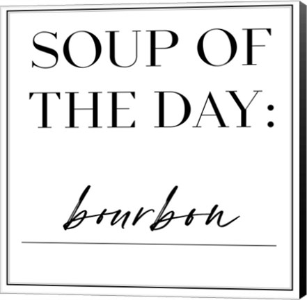 Framed Soup du Jour I Print