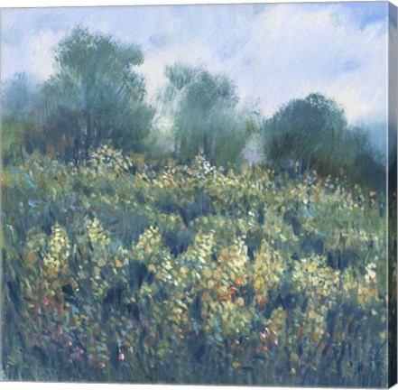 Framed Meadow Wildflowers I Print