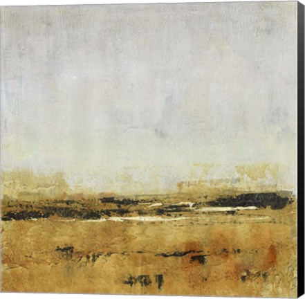 Framed Gold Horizon I Print