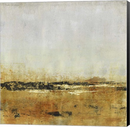 Framed Gold Horizon II Print