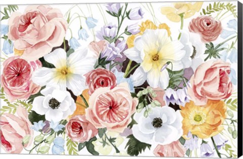 Framed Wildflower Dreams III Print
