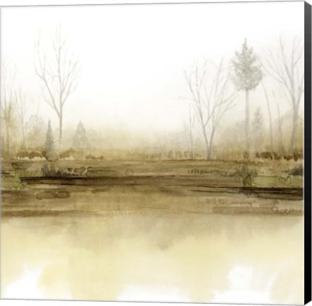 Framed Golden Season I Print