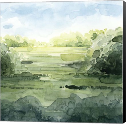 Framed Summer Strata II Print