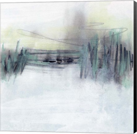 Framed Treeline Borealis II Print