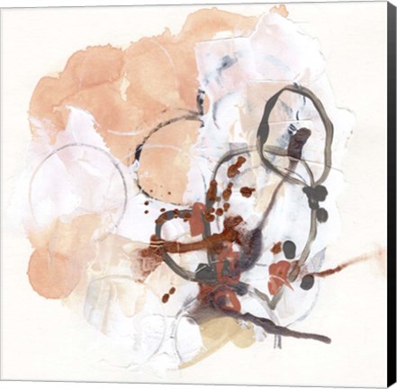 Framed Rosewood I Print