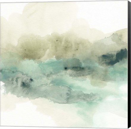 Framed Mountain Haze II Print