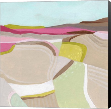 Framed Valley Path II Print