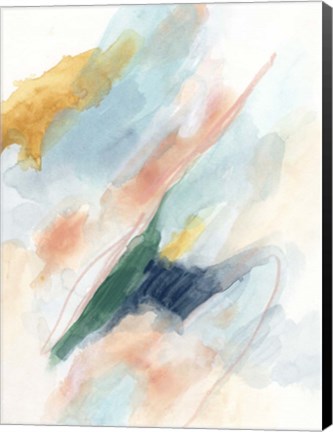 Framed Sky Strike I Print