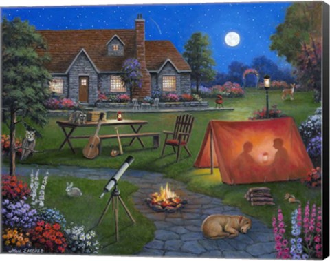 Framed Kids Night Out Print