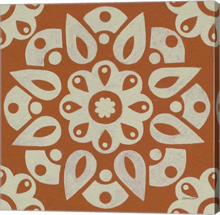 Framed Terra Cotta Tile IV Print