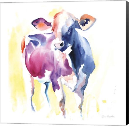 Framed Holstein III Print