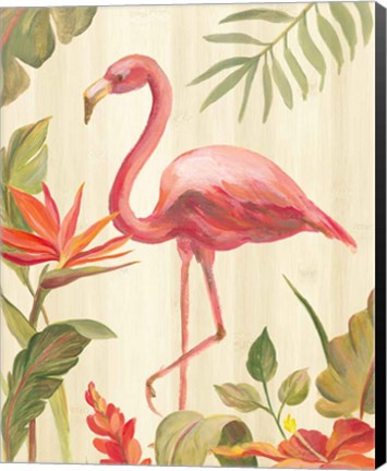 Framed Tropical Garden X Print