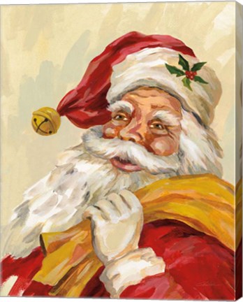 Framed Santa Print
