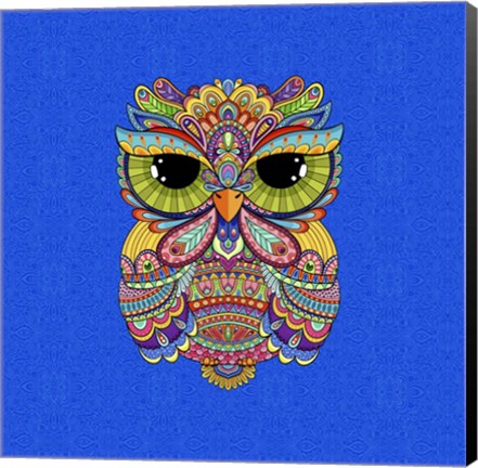 Framed Charming Charlie Owl Print