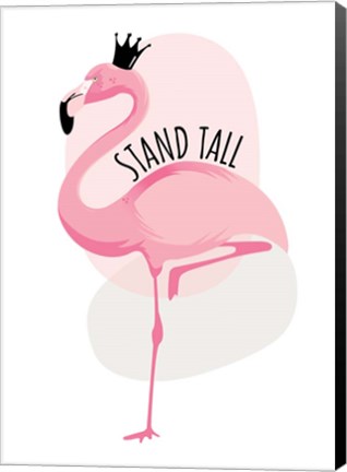 Framed Flamingo Print