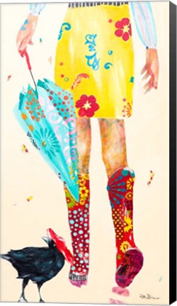 Framed Rainy Day Companions Print