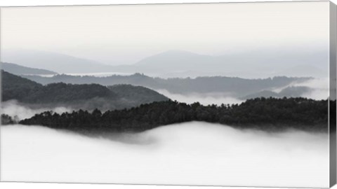 Framed Rolling Fog, Smoky Mountains No. 2 Print