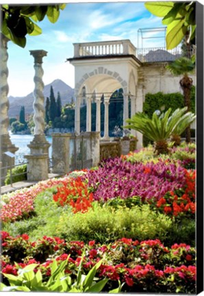 Framed Giardino sul Lago #4 Print