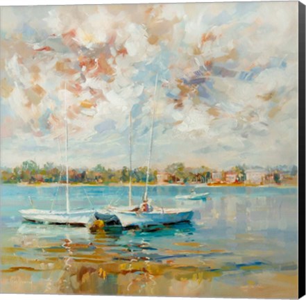 Framed At Water&#39;s Edge Print