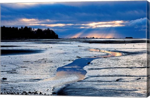 Framed Reflections Along The Way Print