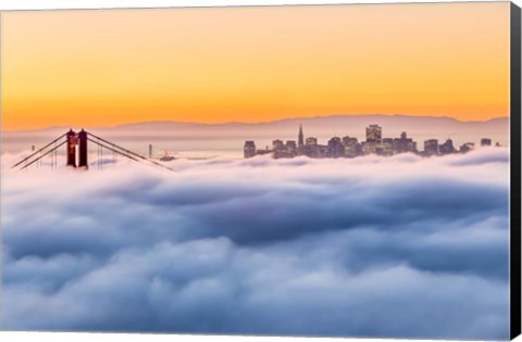 Framed Morning Fog Print