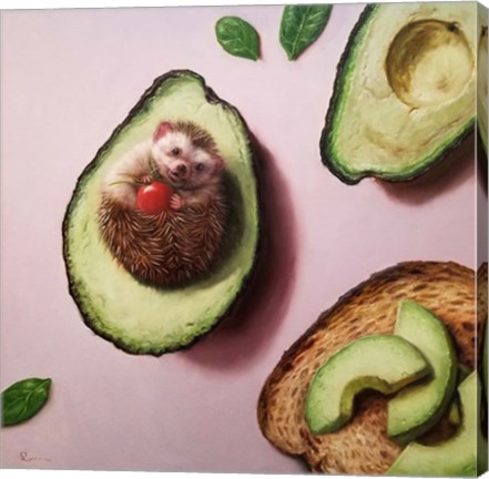 Framed Avocado Toast Print