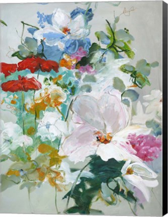 Framed Flower Varity 1 Print