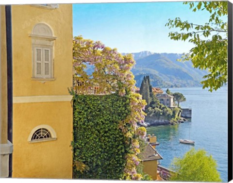 Framed Varenna Vista No. 2 Print