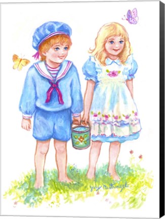 Framed Jack And Jill Print