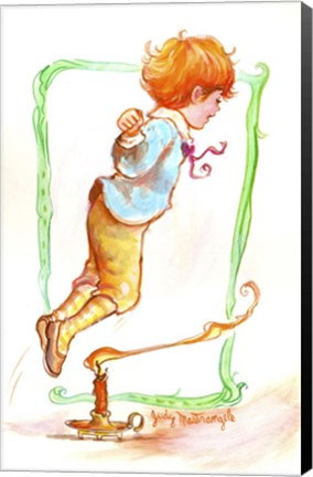 Framed Jack Be Nimble Print