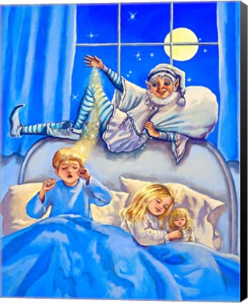 Framed Sandman's Magic Dust Print