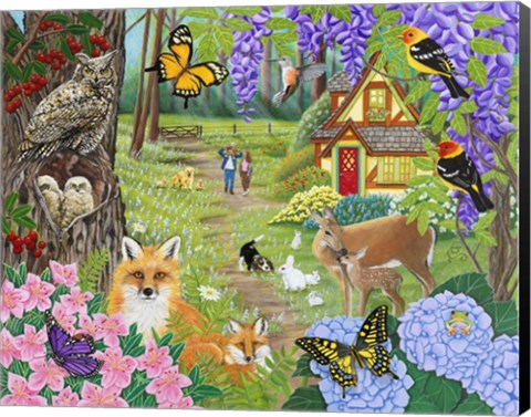 Framed Spring Joy Print