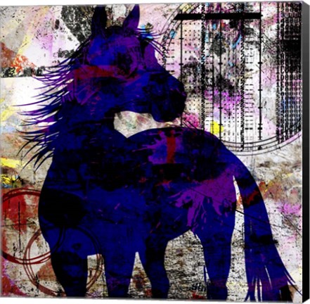 Framed My Painted Pony 3 Print