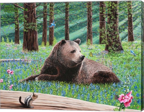 Framed Beauty &amp; the Beast Print