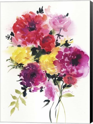 Framed Flower Series 3 Print