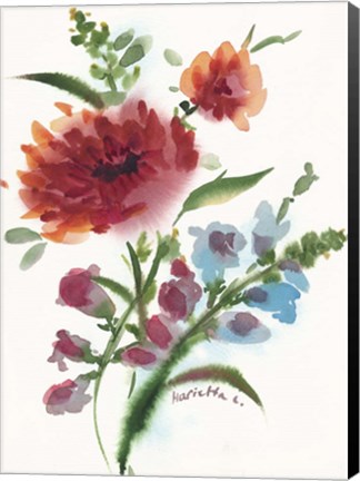 Framed Flower Series 16 Print