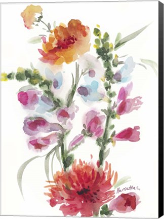 Framed Flower Series 20 Print