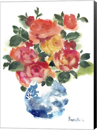 Framed Flower Series 24 Print