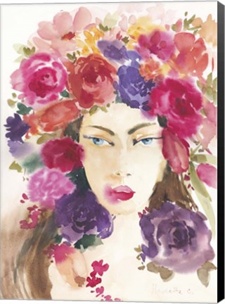 Framed Flower Series 27 Print