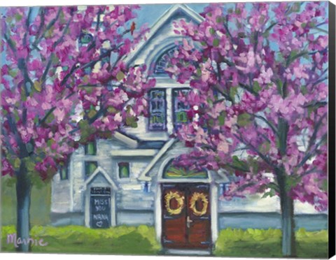 Framed In Bloom Print