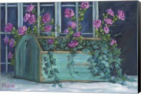 Framed Repurposed Print