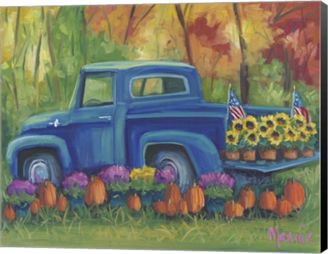 Framed Ford Fall Print