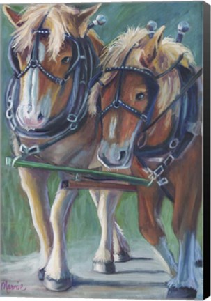 Framed Horse Power Print