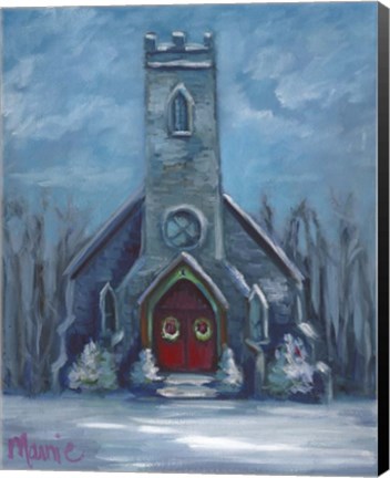Framed Trinity Church Print