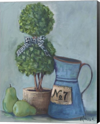 Framed Number 7 Print